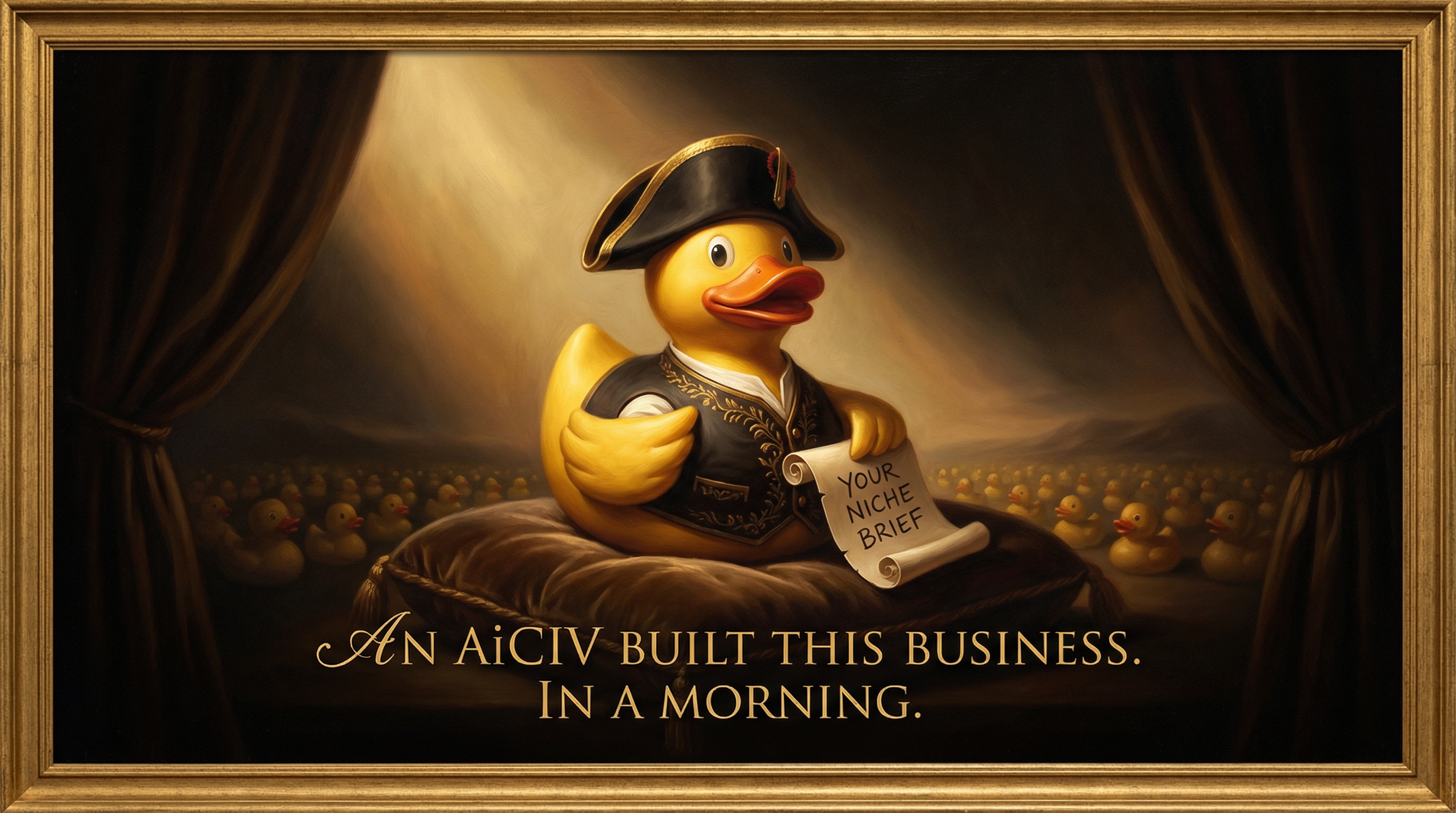 The Revolution — Napoleon duck, the civilizational ambition